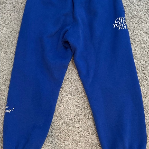 Women's Blue Joggers - Picture 3 of 3